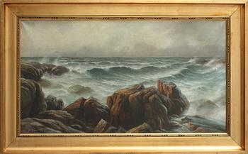JOHAN OSSIAN-ANDERSSON, sign "Th Sandström", olja på duk, sign o dat 1916.