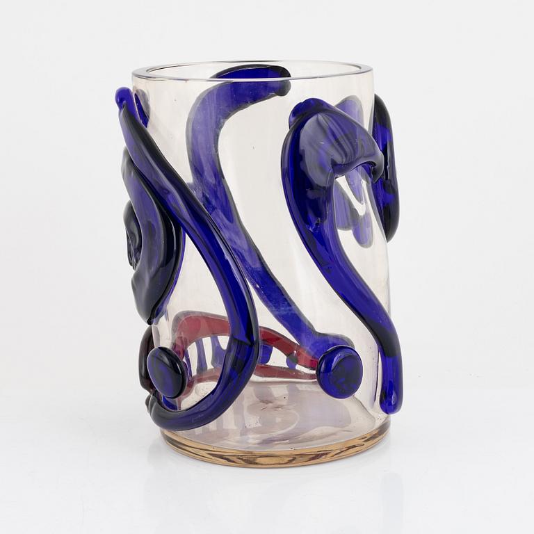 Bengt Lindström, a glass vase, Berengo, Italy.