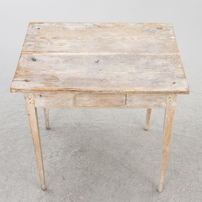 A table, 19th century.
