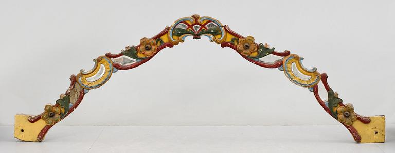 DEKORELEMENT FRÅN KARUSELL, 1800-talets slut.