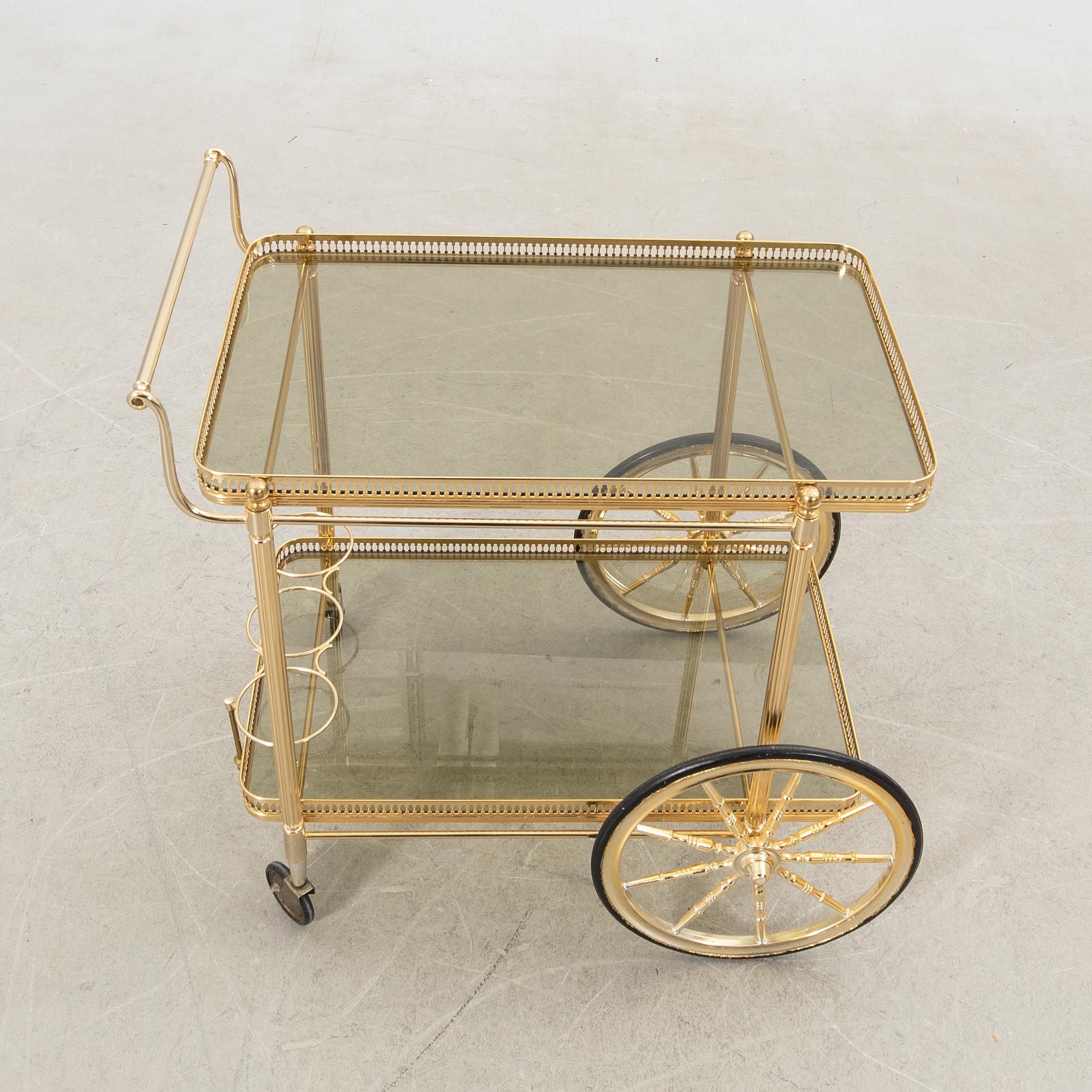 Serveringsvagn 1900-talets senare del.