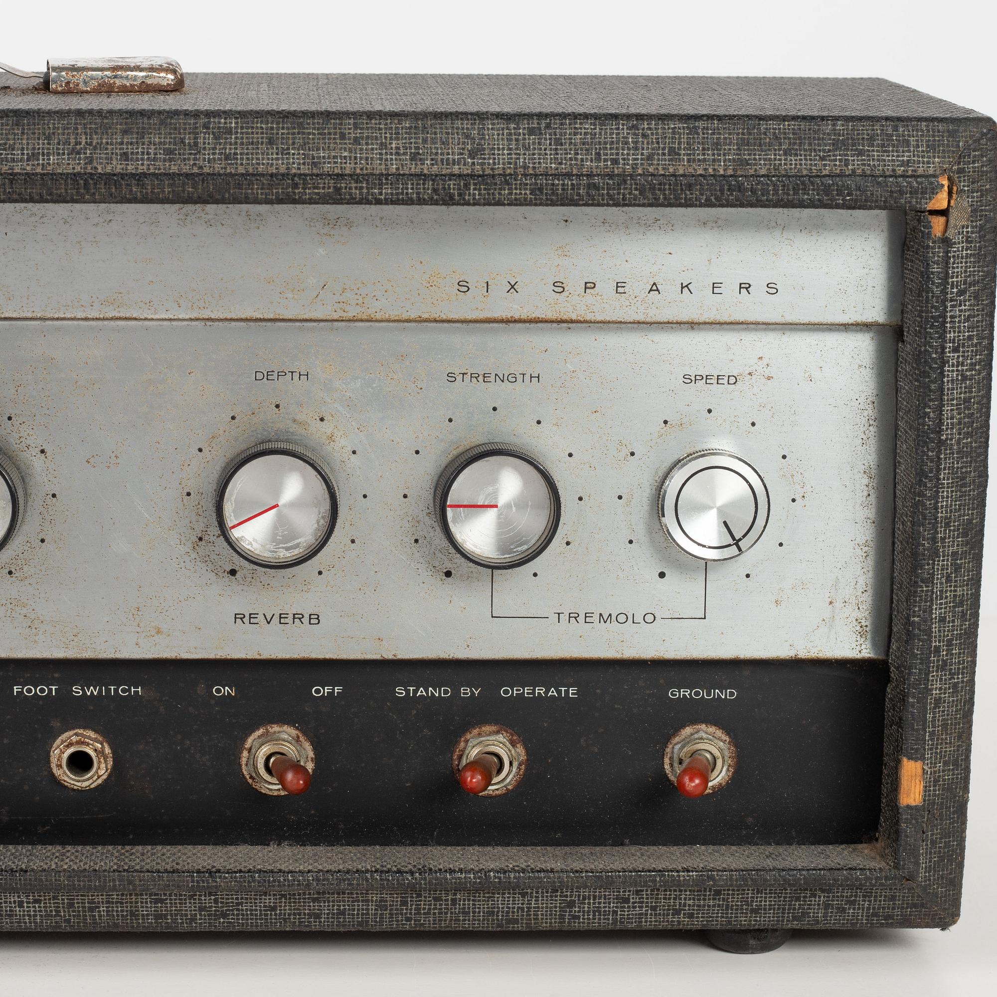 Sears, Silvertone, guitar amplifier, model 1495, USA 1960s.