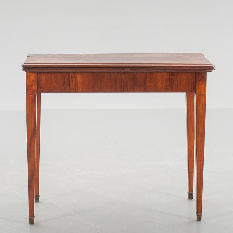 SPELBORD, sengustavianskt/gustaviansk stil, 1800-tal.