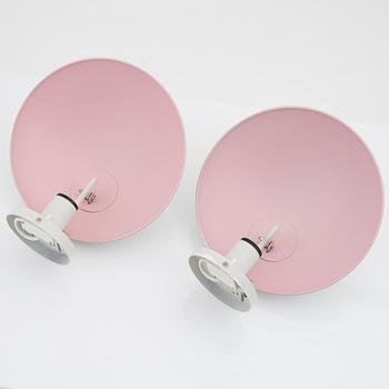 Poul Henningsen, a pair of three 'PH Hat' wall lights from Louis Poulsen, Denmark.