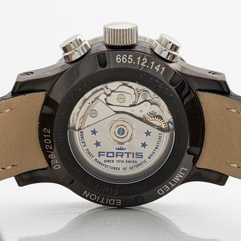 Fortis, B-42 Stratoliner, "Limited Edition", chronograph, wristwatch, 43.5 mm.