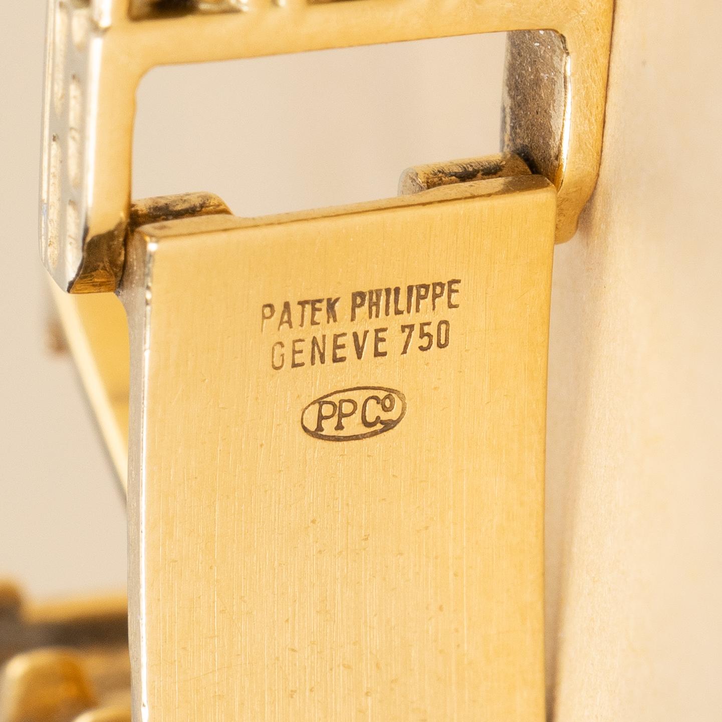 Patek Philippe, Golden Ellipse, “Lobster Bracelet”, ca 1990.