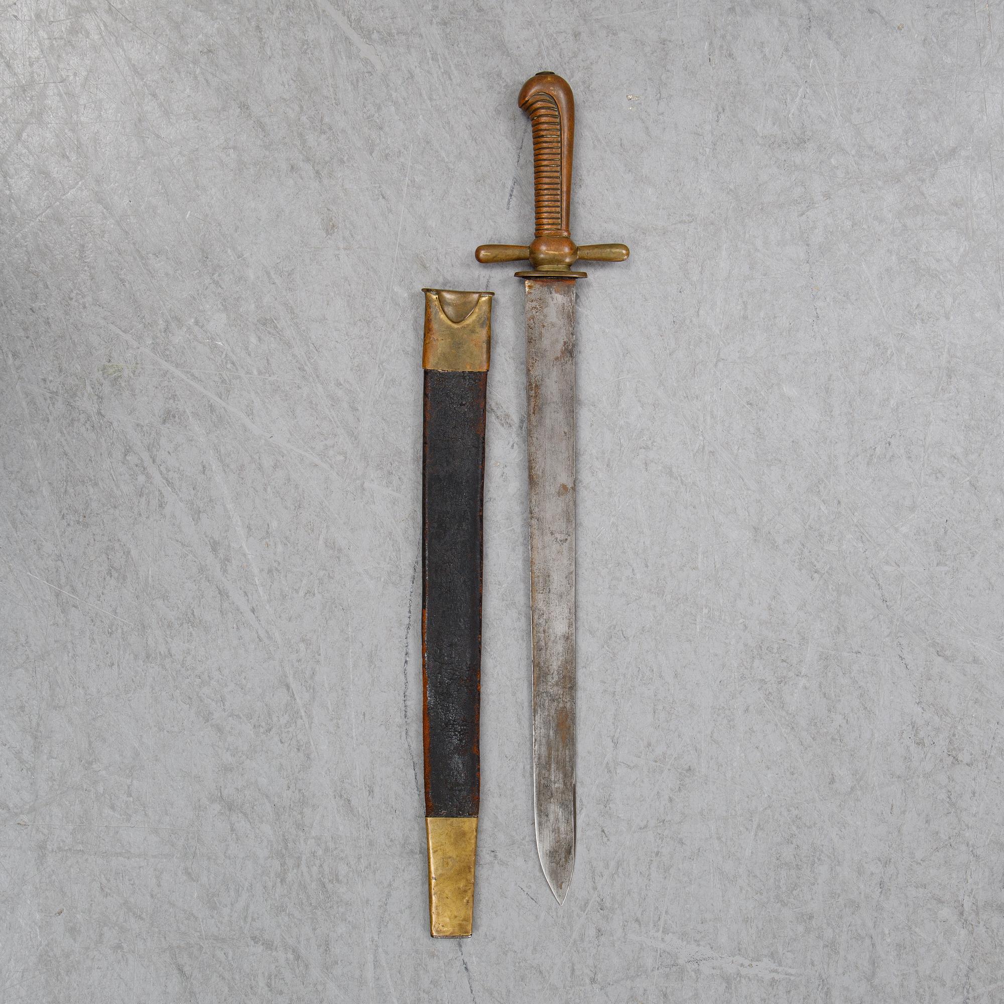 Faskinkniv, Tyskland, 1800-talets mitt.