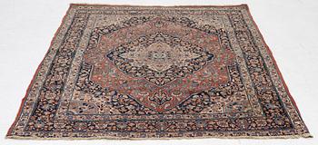 An oriental rug, c. 180 x 140 cm.