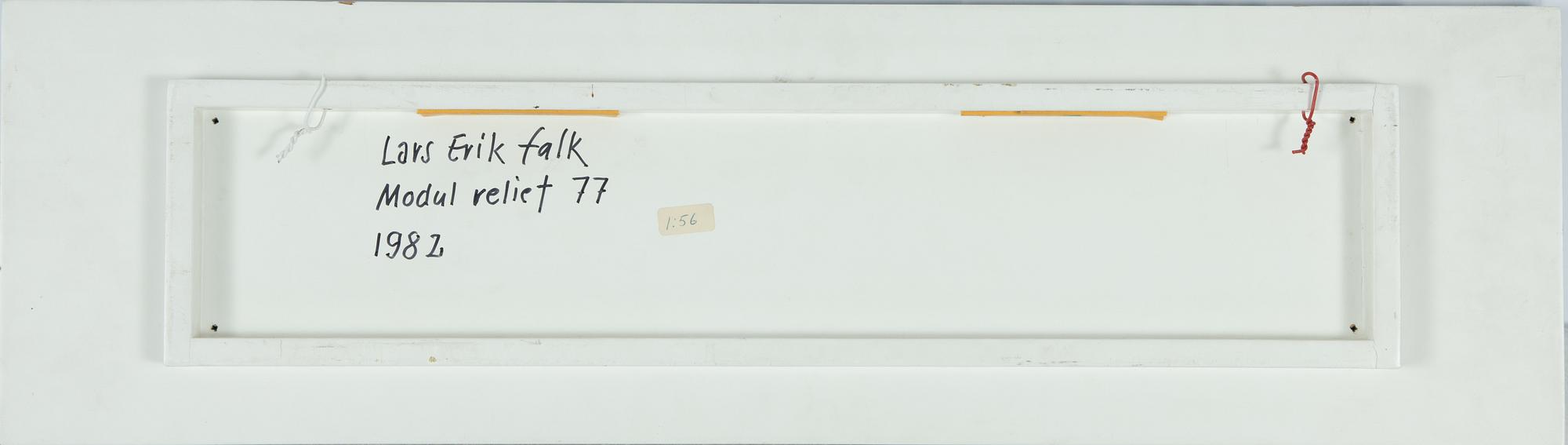 Lars-Erik Falk, "Modul relief 77".