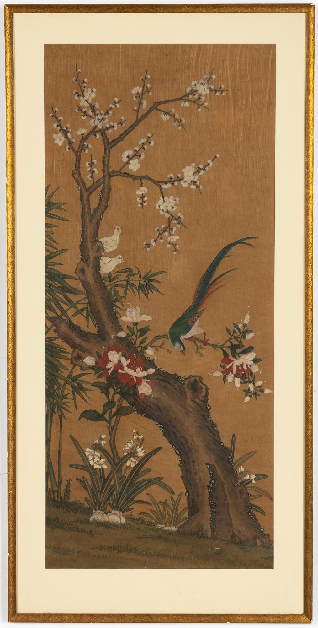 Okänd konstnär, färg på papper, kina, tidigt 1900-tal.