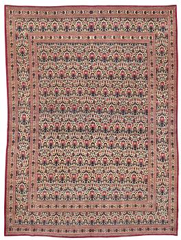 1319. SEMI-ANTIQUE/OLD TEHERAN. 339,5 x 257,5 cm.