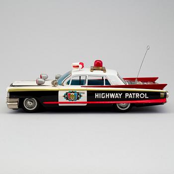 BANDAI, polisbil, "Highway patrol", Japan, ca 1961.