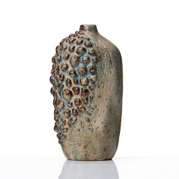 Axel Salto, a Sung glazed 'budding style' stoneware vase, Royal Copenhagen, Denmark 1947.