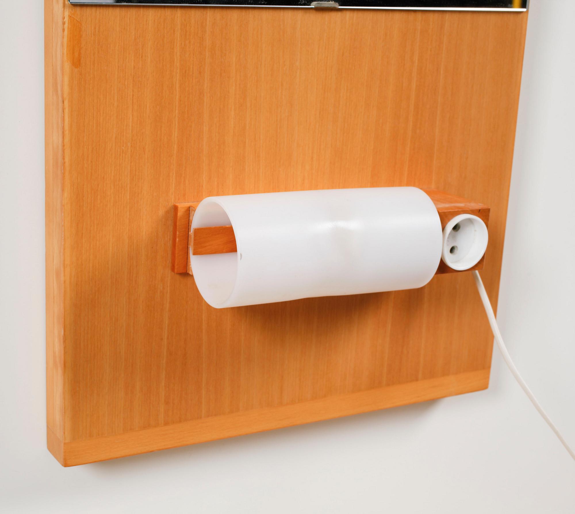 Two mirrors with lights, Luxus, from the second half of the 20th century.