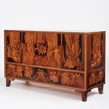 Carl Malmsten, a palisander sideboard/ chest, Sweden 1944.