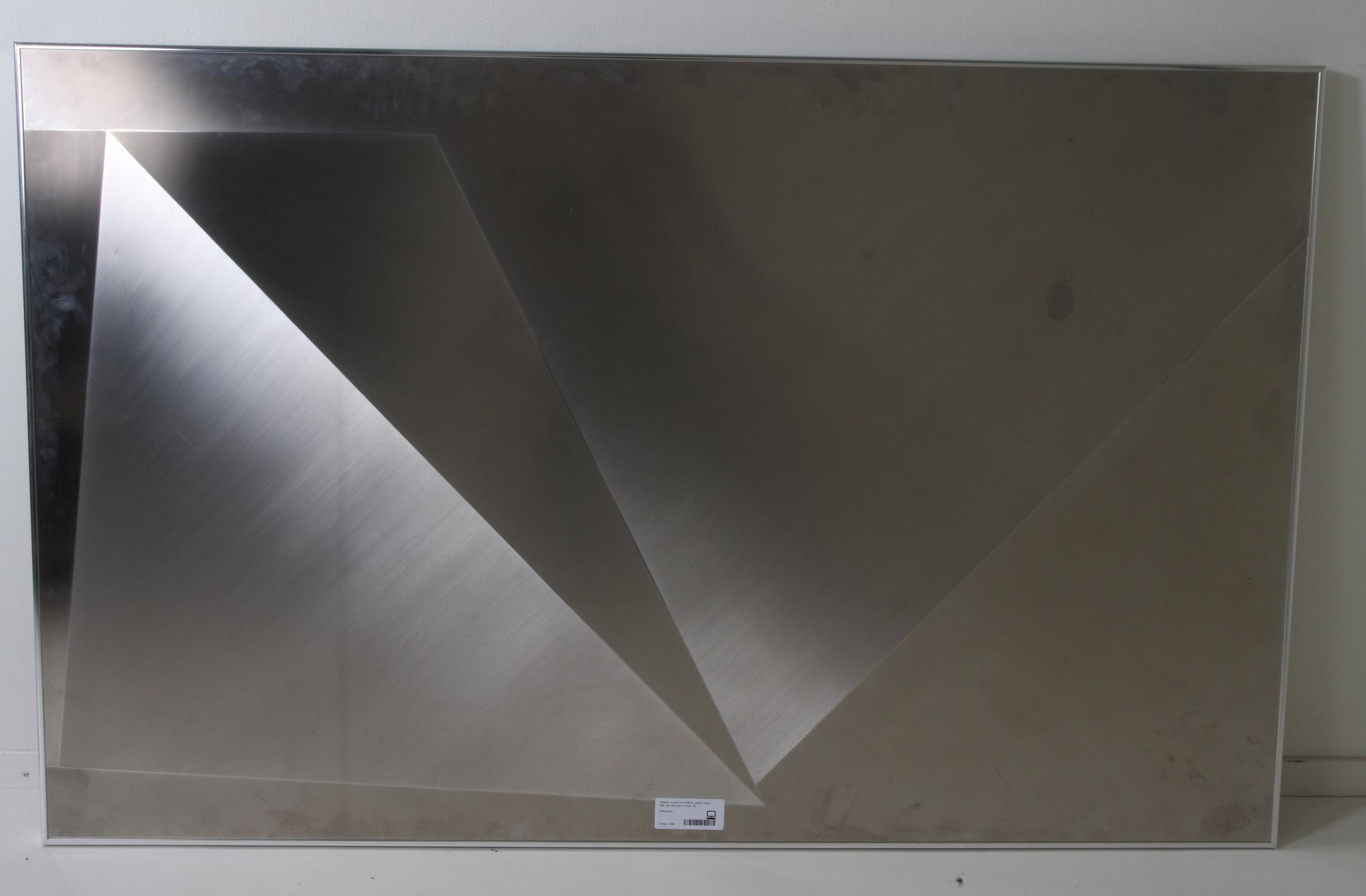 ALEXIUS HUBER, diptyk, etsad plåt, den ena sign à tergo.