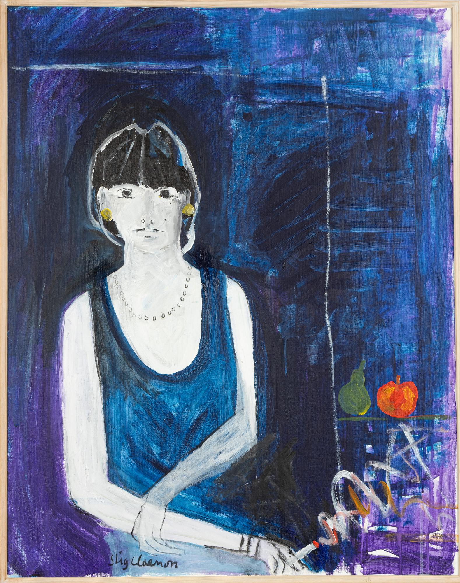 Stig Claesson, olja på duk, signerad Stig Claesson.