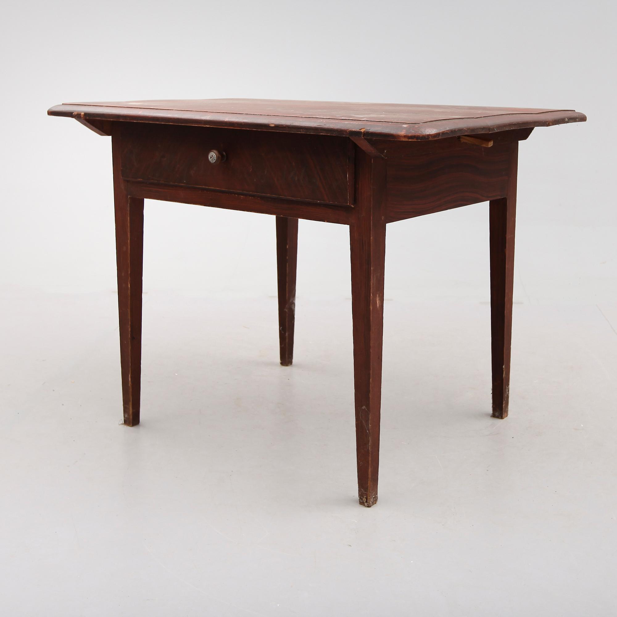 SKRIVBORD, allmoge, 1800-talets andra hälft.