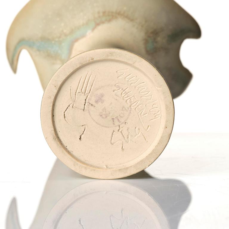 Stig Lindberg, vas, stengods, Gustavsbergs Studio, sannolikt 1950-tal.