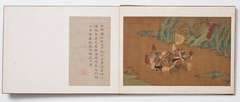 A Chinese album with paintings of Envoys Presenting Tribute  职贡图(Zhigong tu), probably 17thCentury, after an old master.