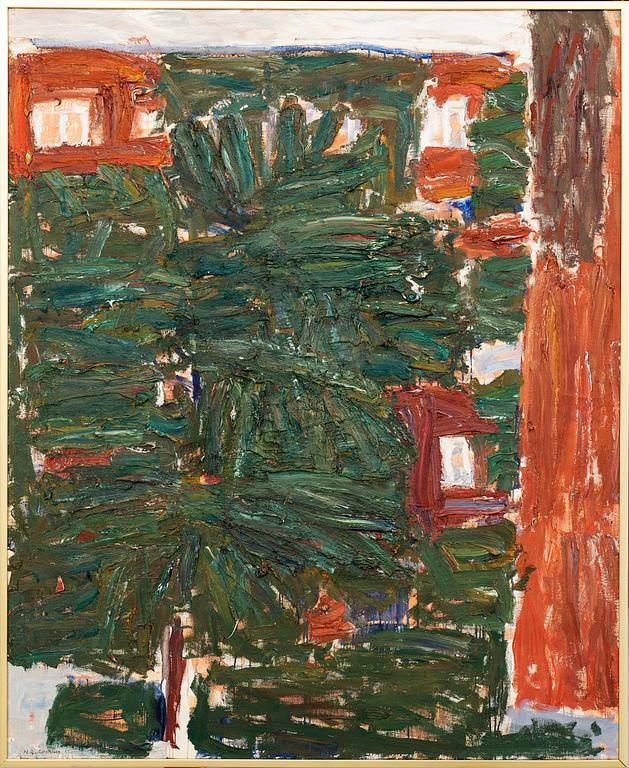 NILS-GÖRAN BRUNNER, oil on canvas, signed and dated 81.