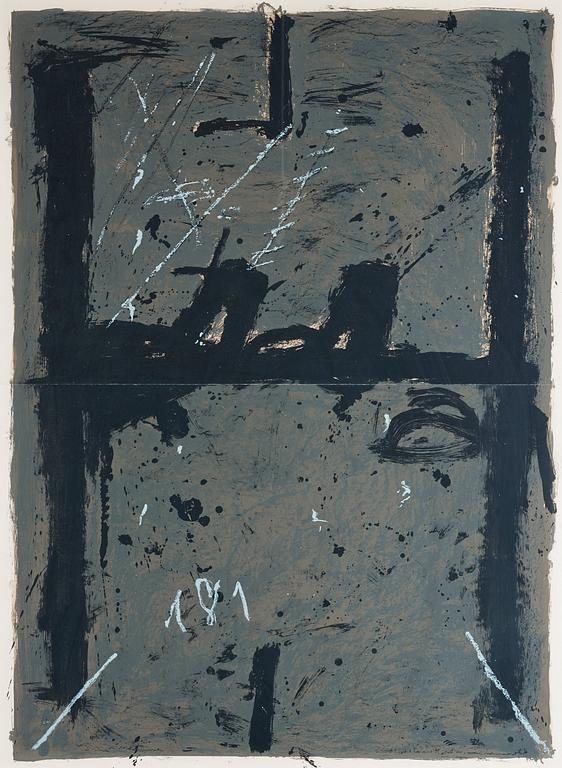 Antoni Tàpies, "La grande grise".