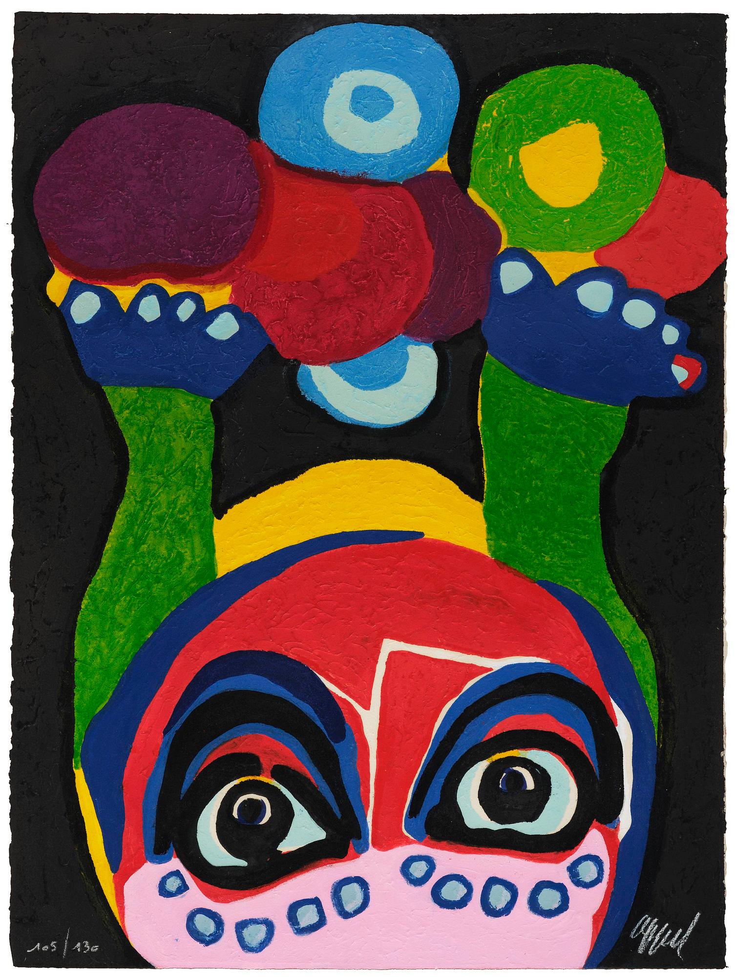 Karel Appel, From Circus.