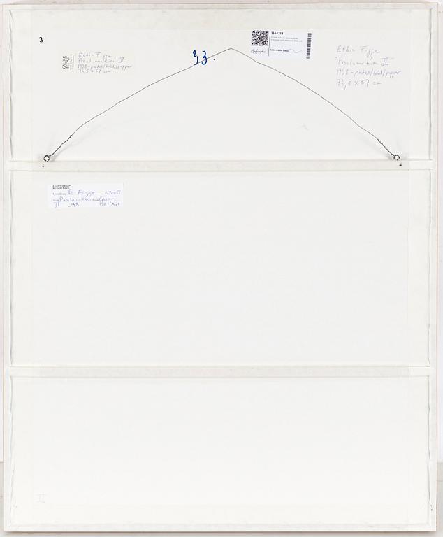 Eddie Figge, mixed media, signed and dated 1998.