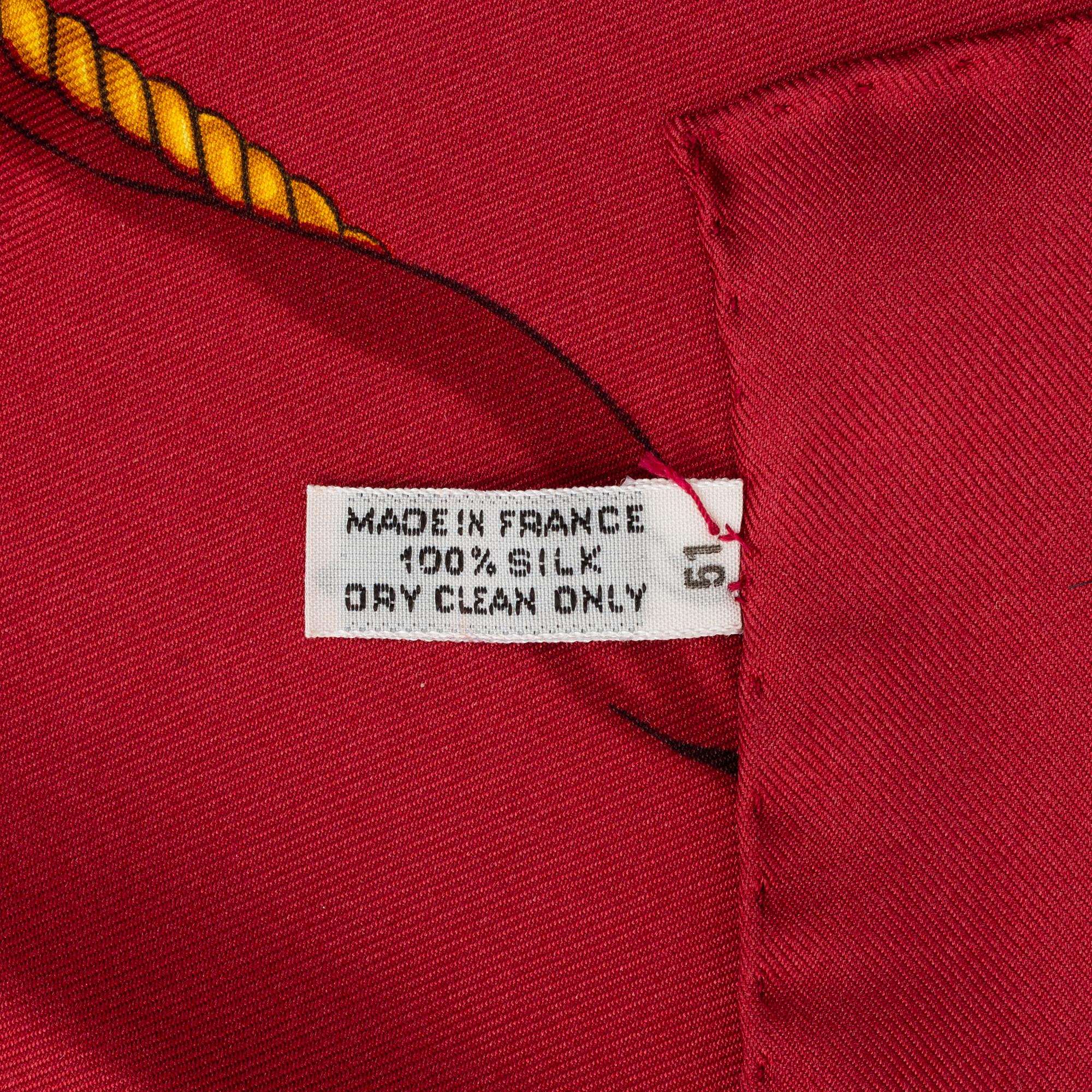 Hermès, scarf, "Clips".