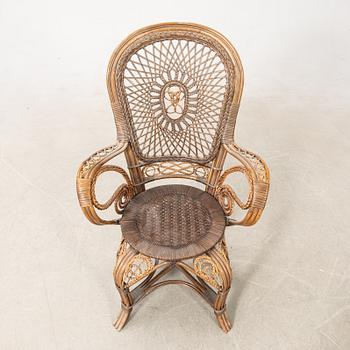 Korgstol 1900-talets andra hälft.