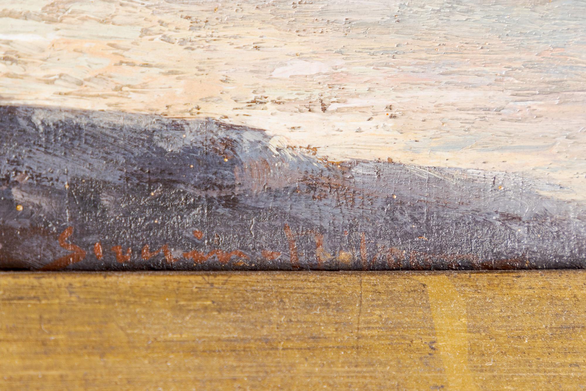 Severin Nilsson, Landskap från Ängö, Kalmar.