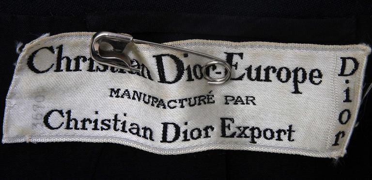 DRÄKT, 2-delad, Christian Dior Export.