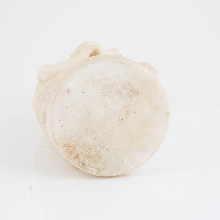 Sculpture, after Greco-Roman Hellenistic bronze, "Boy with thorn"/"Fedele"/"Spinario".