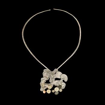 HÄNGSMYCKE, sterlingsilver, unikt, Ibe Dahlquist, troligtvis 1970-tal.