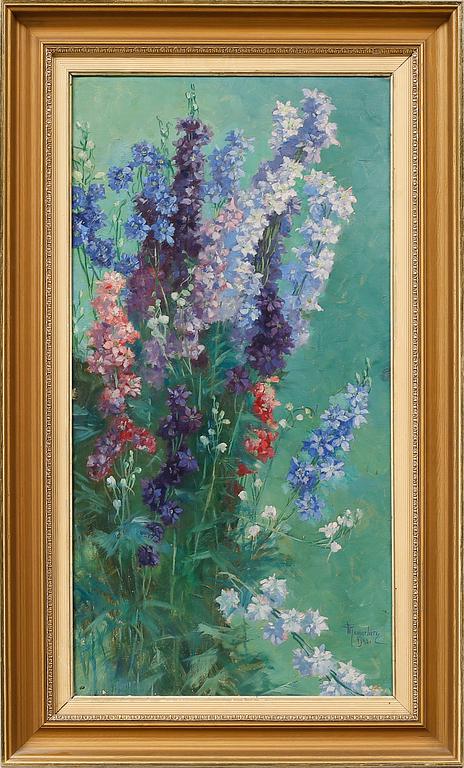 oil on canvas, signed and dated 1905.