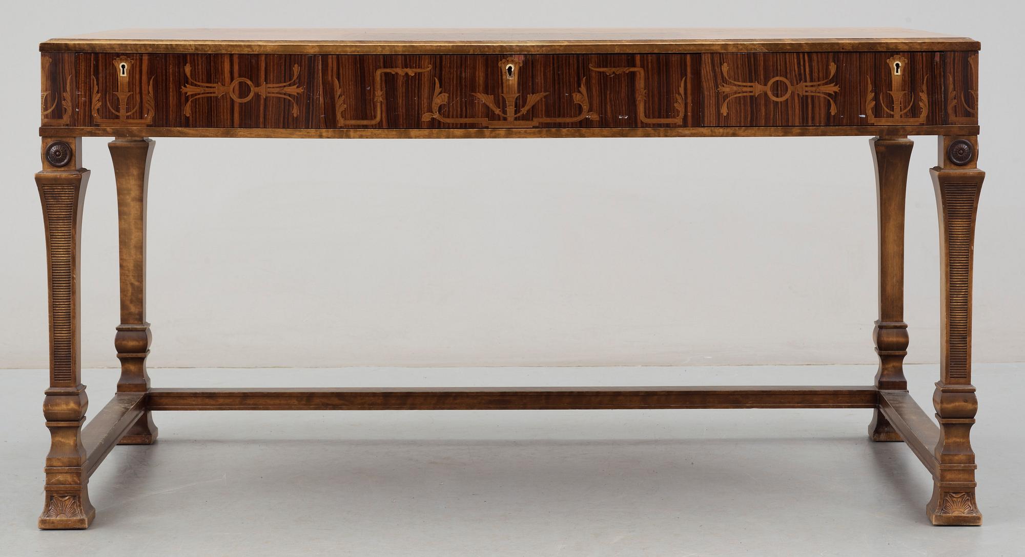 SKRIVBORD, möjligen Carl Malmsten, Svenska Möbelfabrikerna Bodafors, 1920-tal.