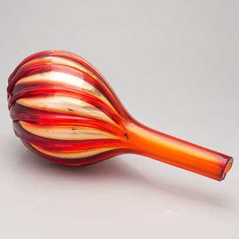 DALE PATRICK CHIHULY, glasskulptur samt mapp, Nuutajärvi Finland 1995.