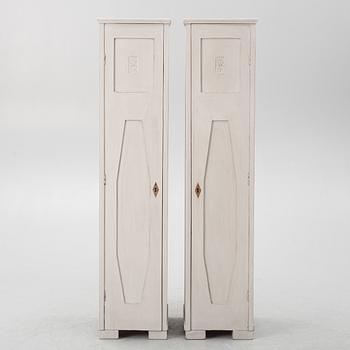 Jugend/Art Nouveau, A pair of early 20th century cabinets.
