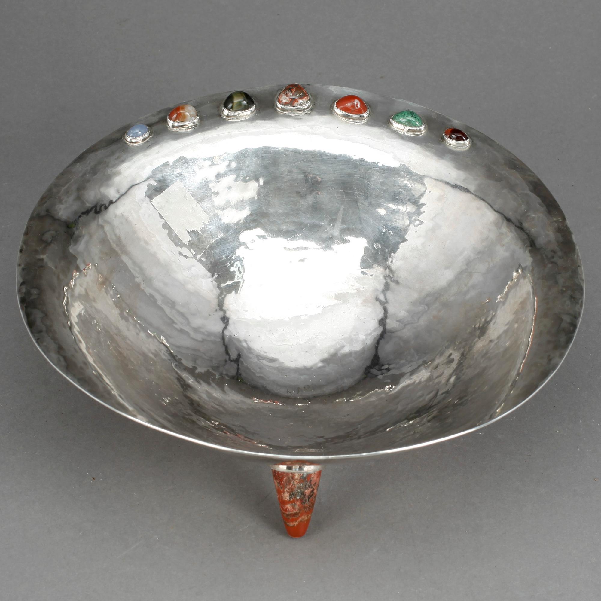 SKÅL, silver, troligen England, 1900-tal. Vikt ca 825g.