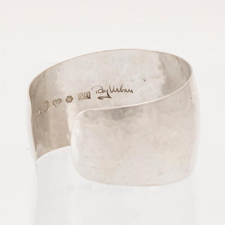 Rey Urban a silver bracelet Stockholm 1963.