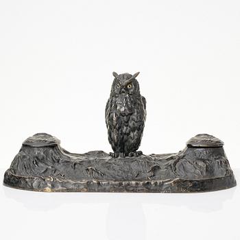 Skrivställ, omkring 1900.