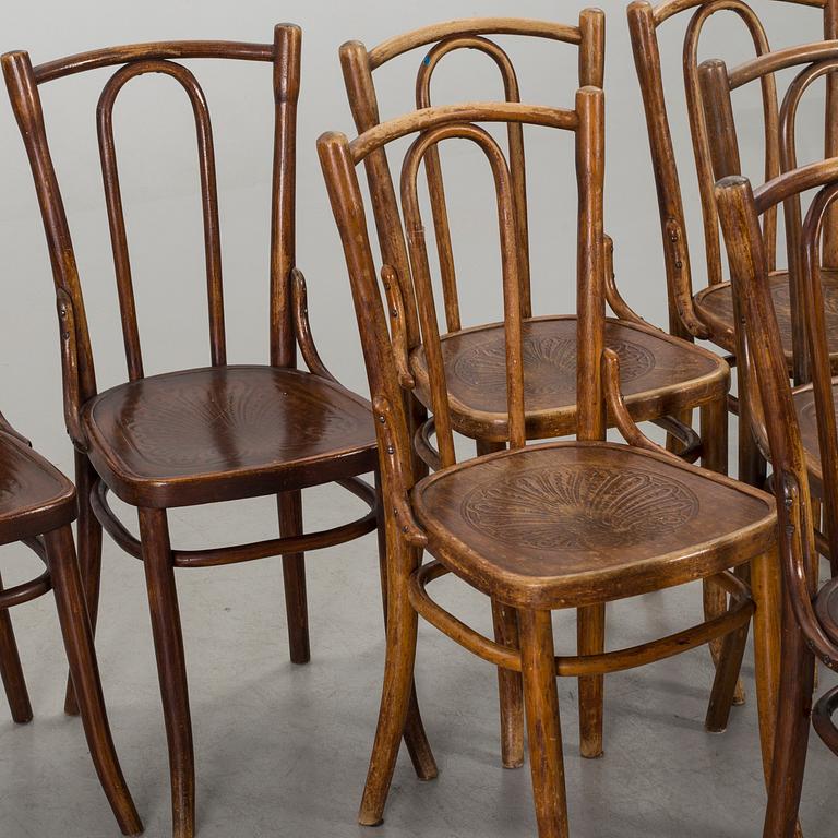 STOLAR, åtta stycken, Cosmos. 1900-talets första hälft.