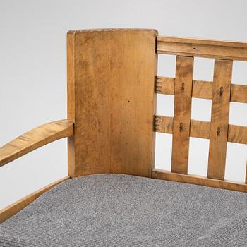 Lars Israel Wahlman, possibly, a sofa, Art Nouveau, early 20th century.