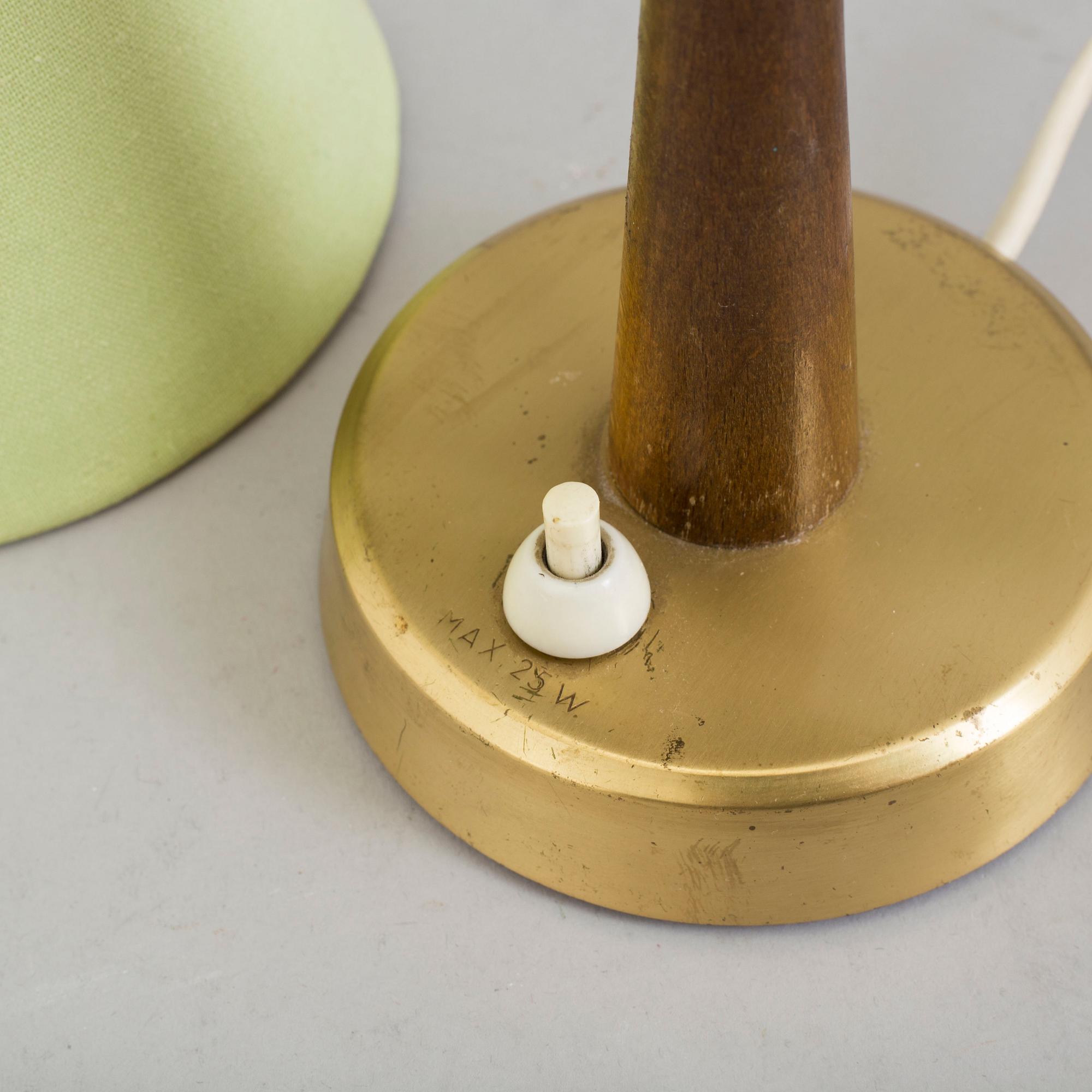 HANS BERGSTRÖM, a table light from the 1960's.