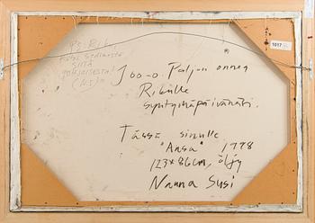 Nanna Susi, “Ansa” ('A trap').