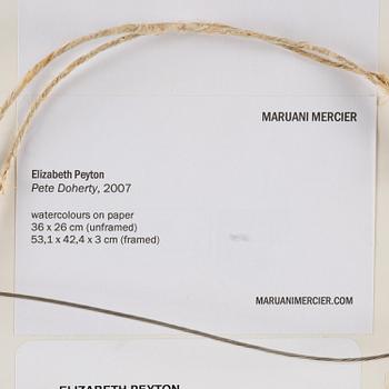 Elizabeth Peyton, "Pete (Pete Doherty)".