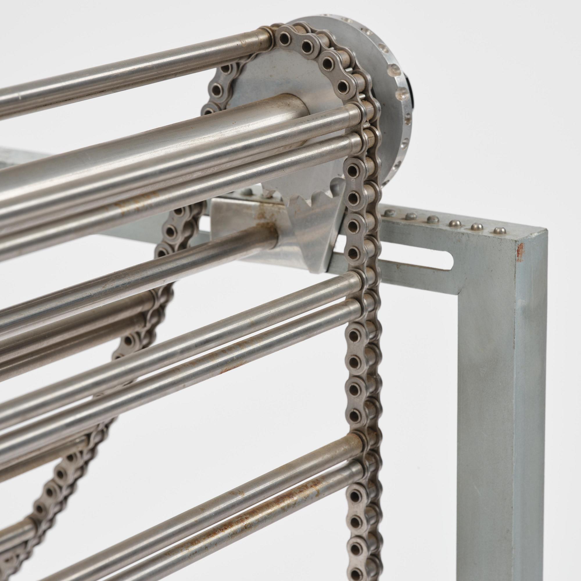 Paolo Pallucco, & Mireille Rivier, fåtölj, "Barba D'Argento", Pallucco, Italien, efter 1986.