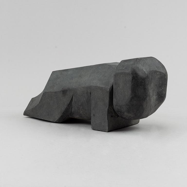 Bengt Malmquist, skulptur, diabas.