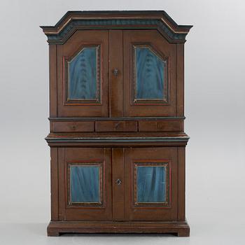 SKÅP, allmoge, daterat  1845.