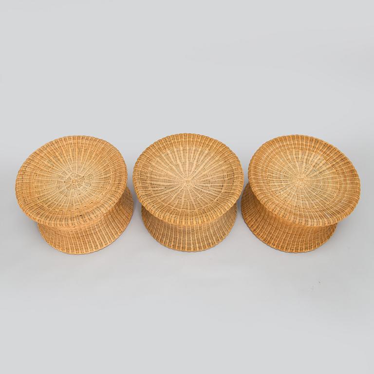 Eero Aarnio, Three stools "Story Stool" made by Sokeva.